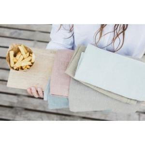 washed linen sea foam