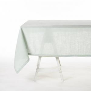 washed linen sea foam