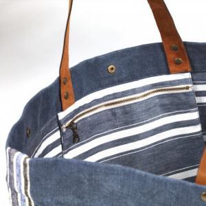 Strandtas bastion stripe