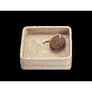 BASKET TAB 1 tray rattan light