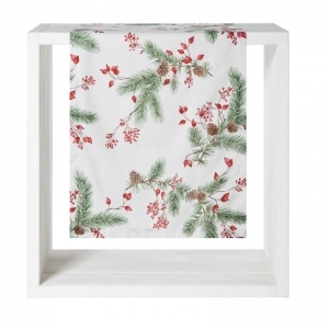 tafellaken kerst rot