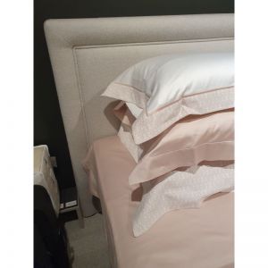 Duo boxspring+poten+hoofdbord beige