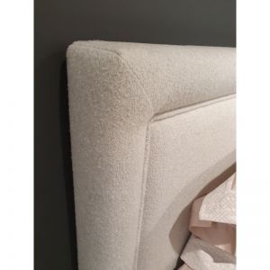 Duo boxspring+poten+hoofdbord beige