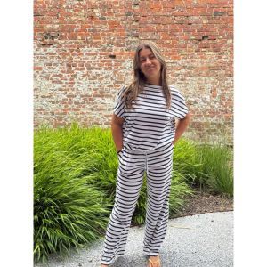 SHirt stripe white/mi