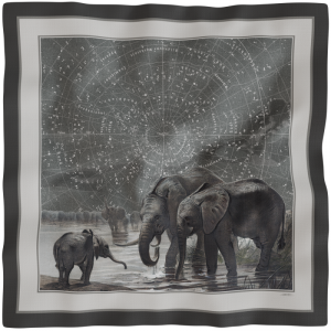 Luxe foulard Kwezi