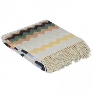 Plaid wol 160 beige