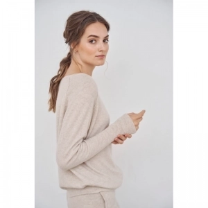Pull kashmir light grey