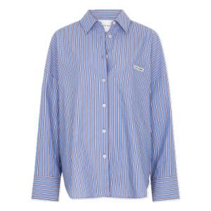 Hemd blauw stripe